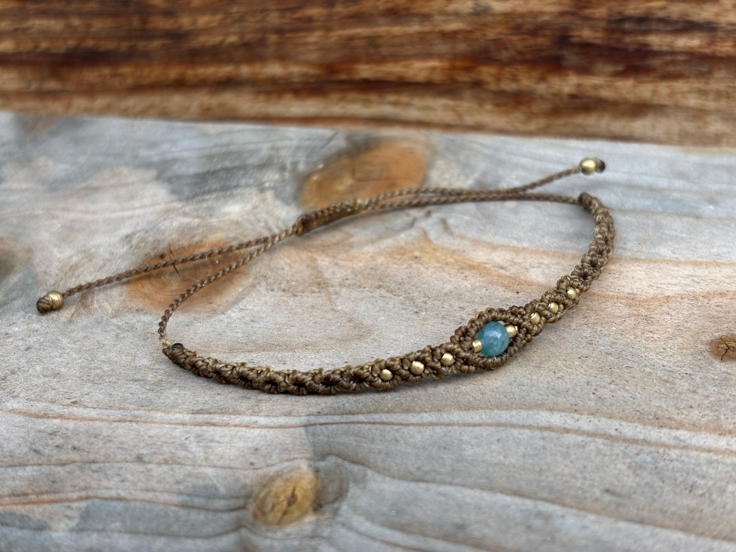 Armband mit Amazonit Perle