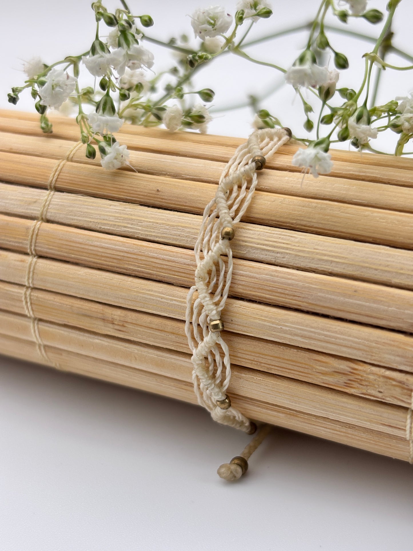 Wellenarmband Weiss