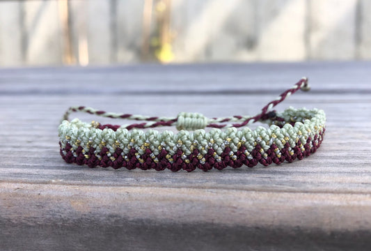 Armband mit Goldakzenten