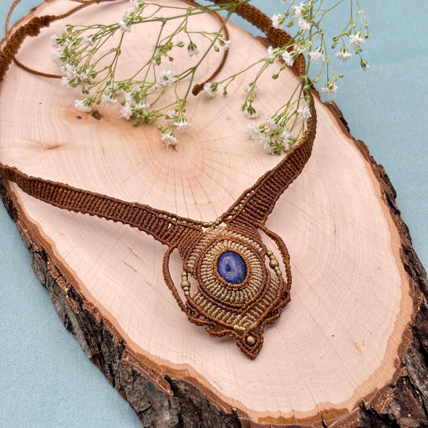 Statementkette Lapislazuli